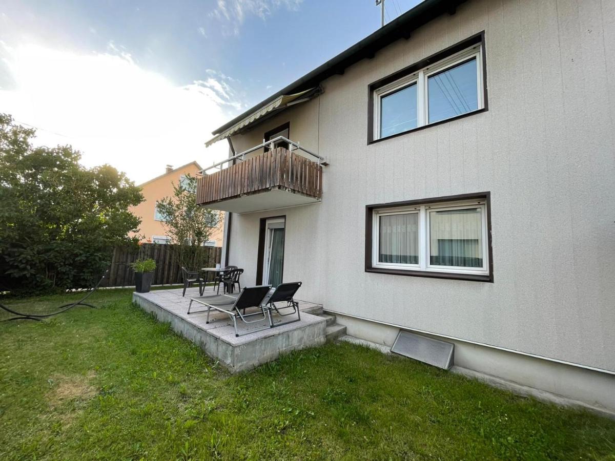 גונצבורג Guntia Apartment Mit Grossem Garten מראה חיצוני תמונה